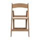 Chestnut |#| Indoor/Outdoor Lightweight Wood Look Resin Folding Event Chair in Chestnut