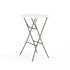 2.6-Foot Round Plastic Bar Height Folding Table