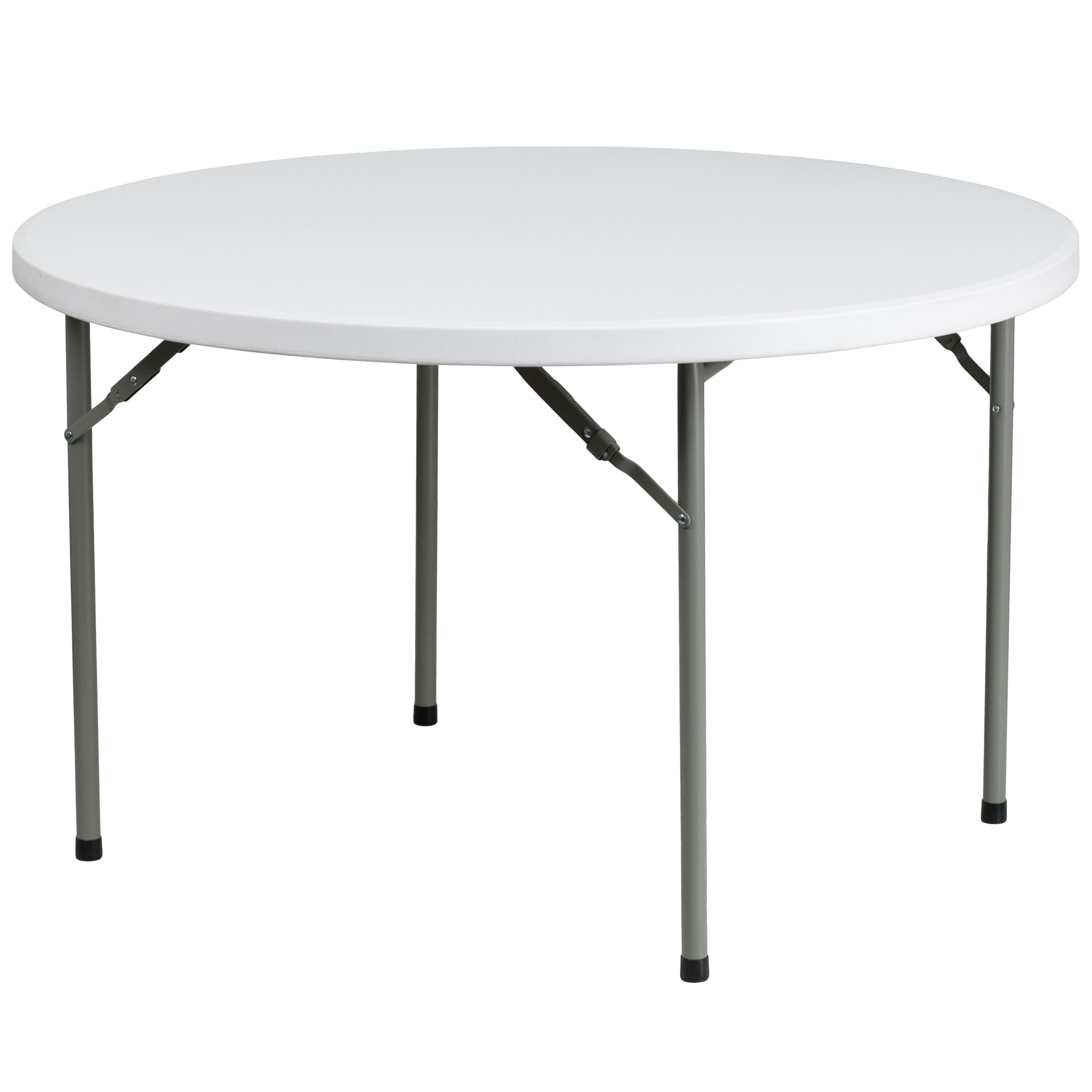 4 Foot Round Plastic Folding Table