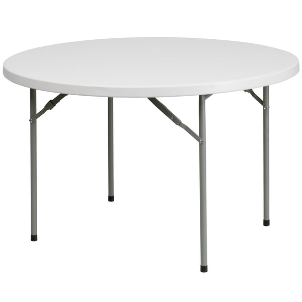 48RND Plastic Fold Table RB 48R Folding Chairs 4 Less