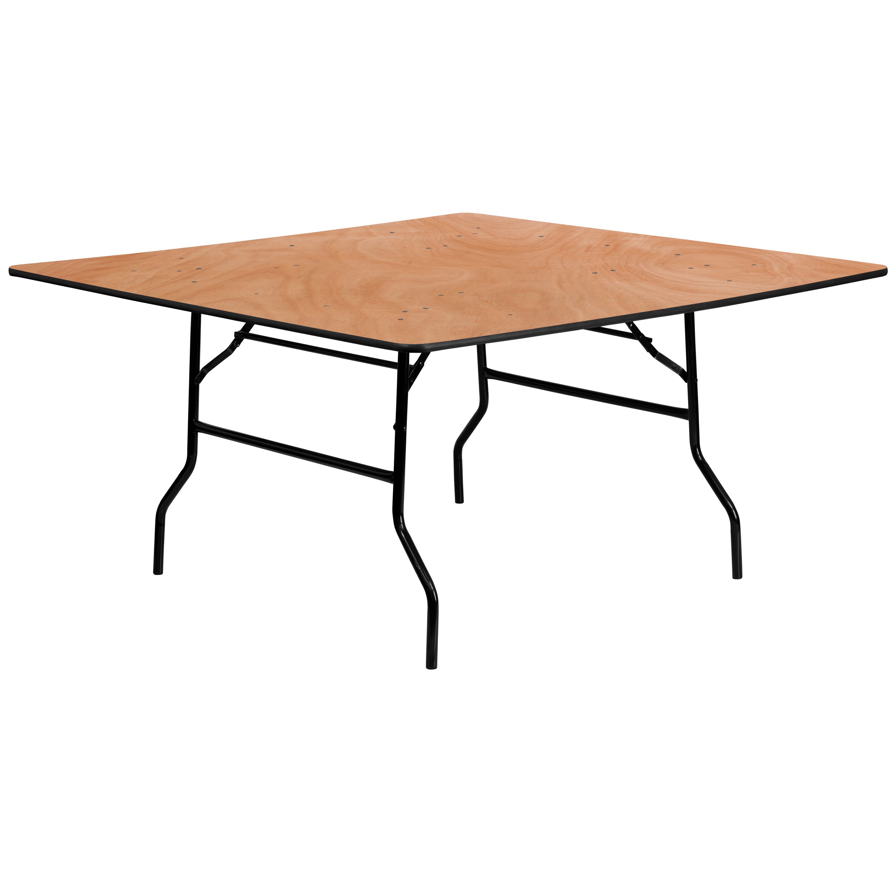 60SQ Wood Fold Table YT-WFFT60-SQ- – Folding Chairs 4 Less