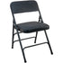 Advantage Padded Metal Folding Chair - Fabric Seat