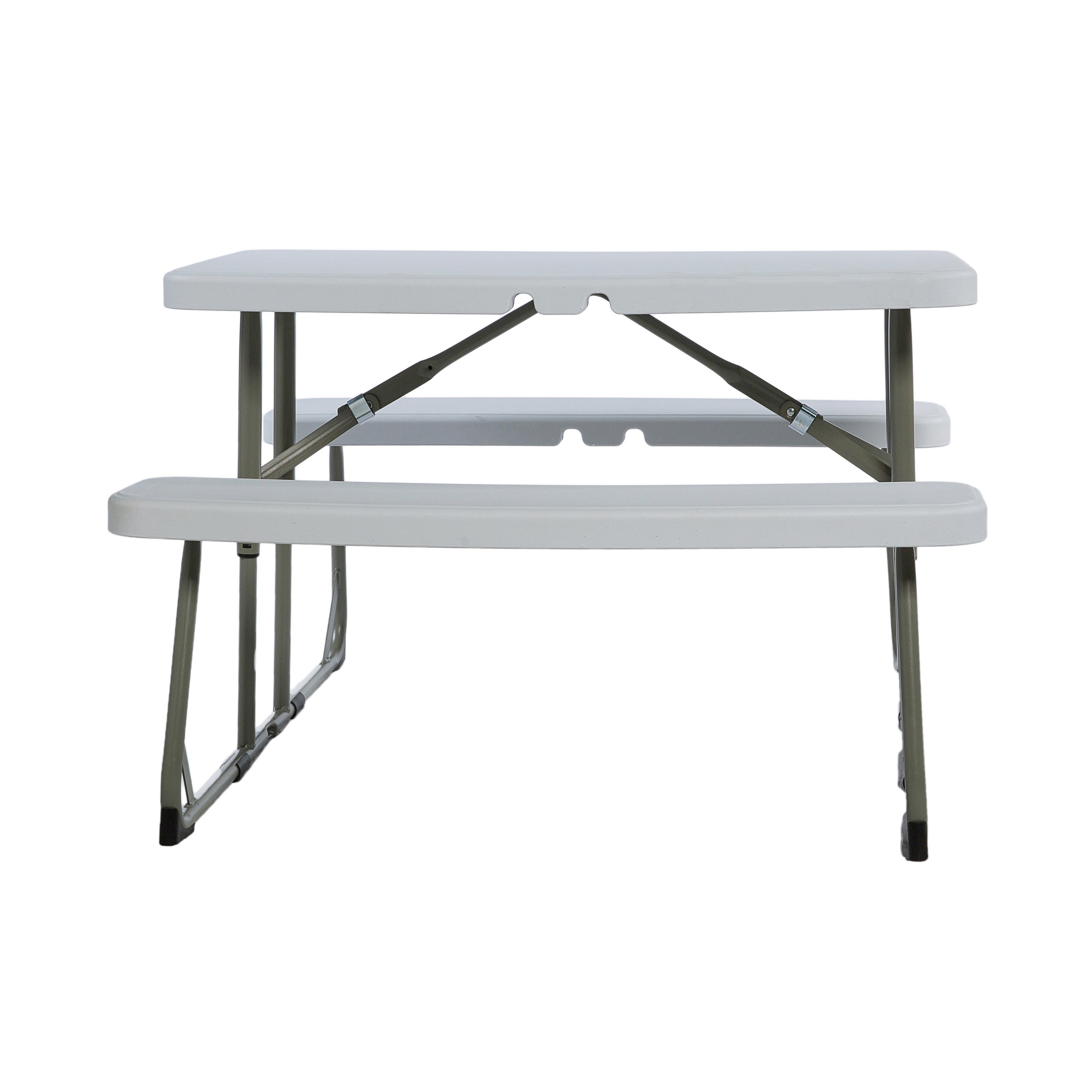 Kid Picnic Table Benches RB EBB 2432FD2 Folding Chairs 4 Less