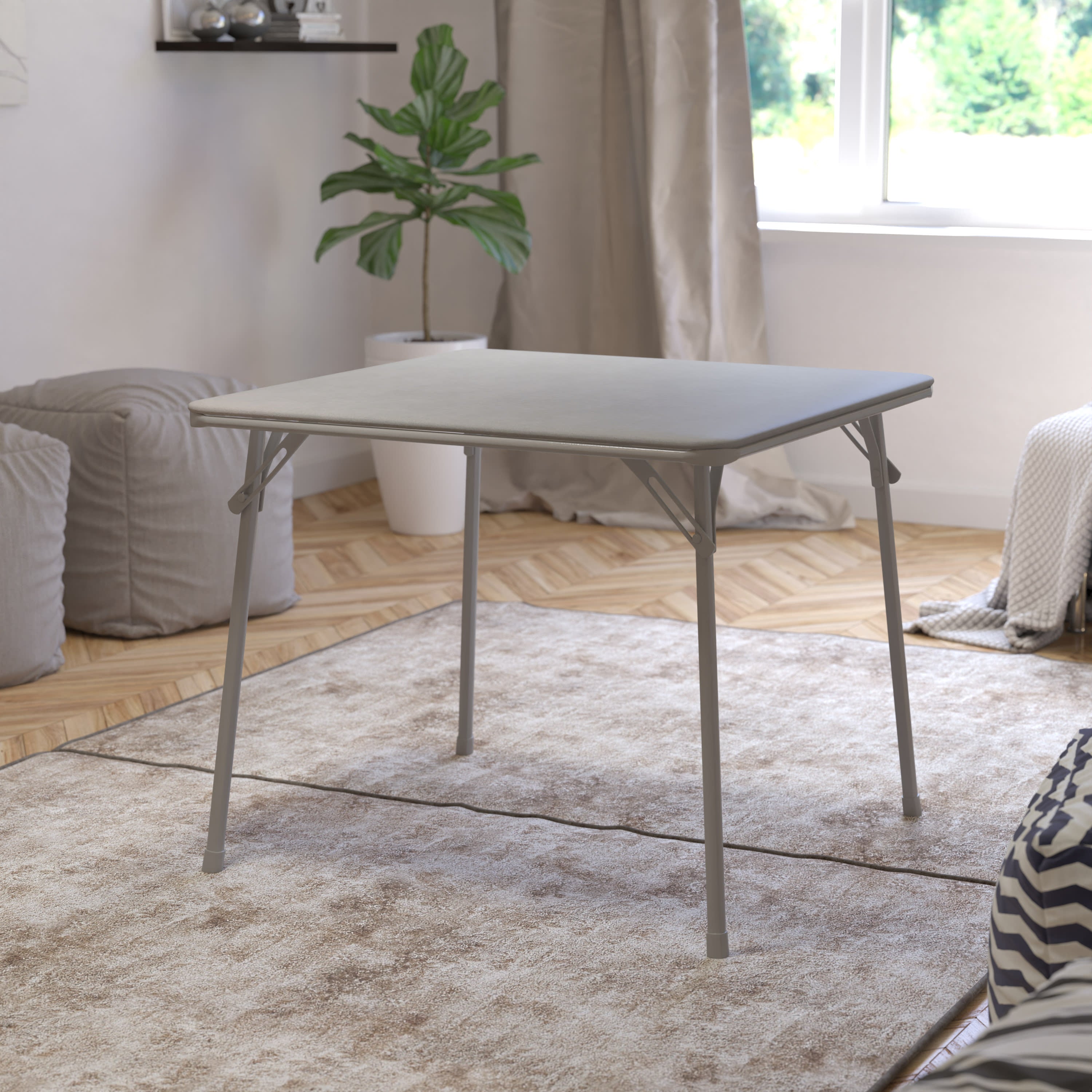 Portable folding table with bench online