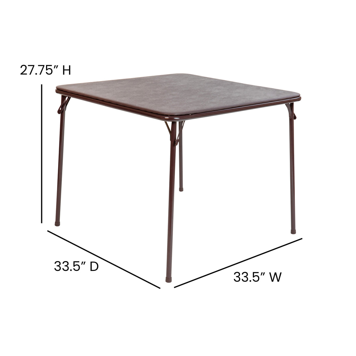 Card Table Height Card Table Size Dimensions Open Box】Camping Table Portable, Card