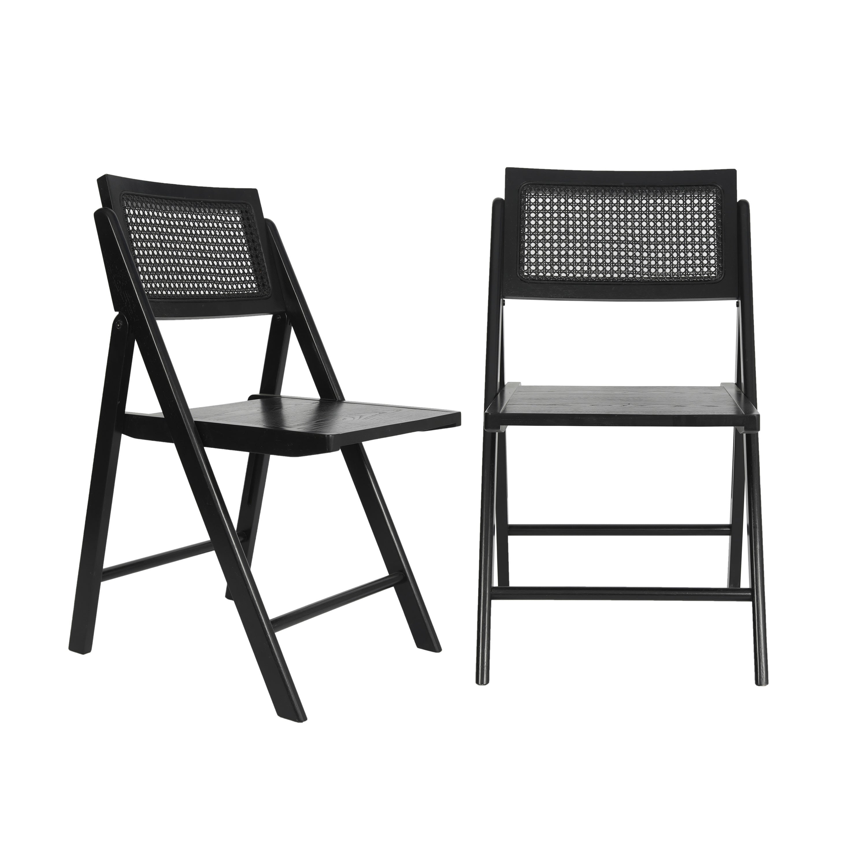 2PK Rattan Folding Chairs SK 220905 Folding Chairs 4 Less