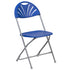 HERCULES Series 650 lb. Capacity Plastic Fan Back Folding Chair