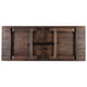 Mahogany |#| 8' x 40inch Rectangular Antique Rustic Mahogany Solid Pine Folding Farm Table