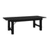 HERCULES Series 8' x 40" Solid Pine Folding Farm Table