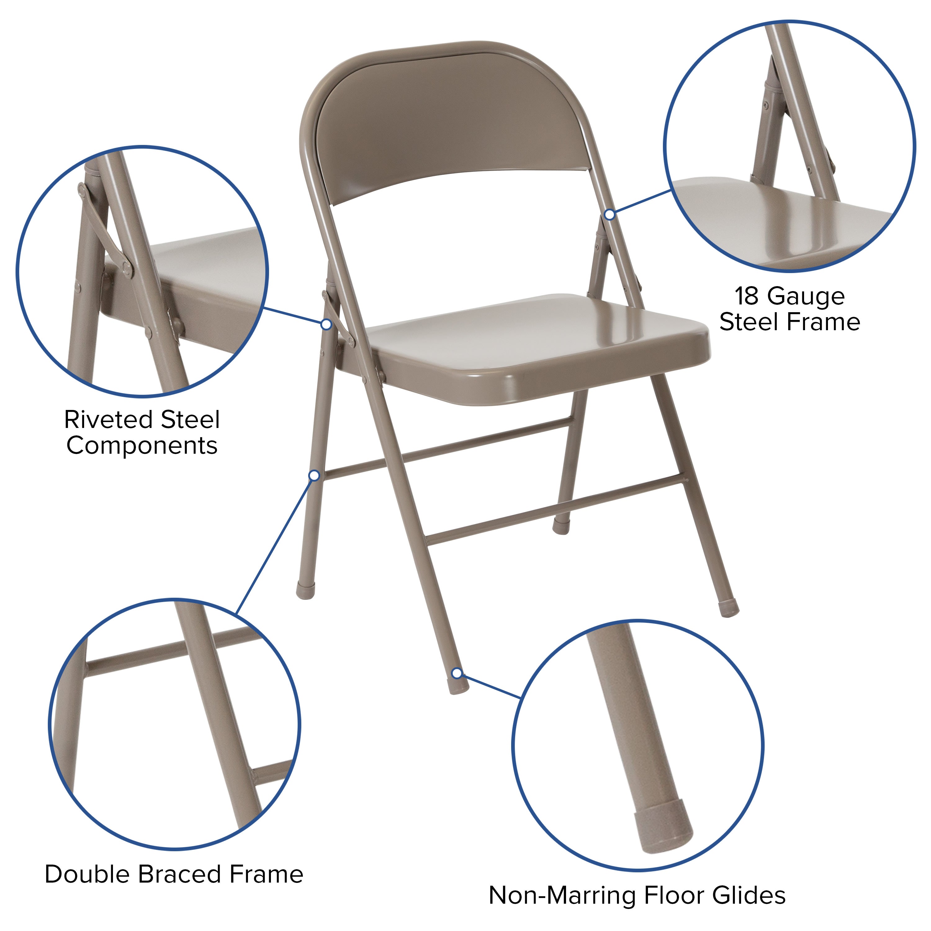 Metal Folding Chair BD-F002- – Folding Chairs 4 Less Metal Folding Chair BD-F002- – Folding Chairs 4 Less