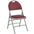 HERCULES Series Extra Large Ultra-Premium Triple Braced Metal Folding Chair with Easy-Carry Handle