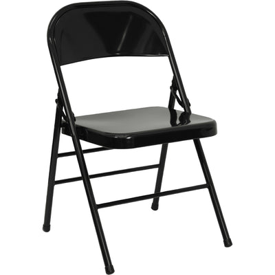 HERCULES Series Triple Braced & Double Hinged Metal Folding Chair