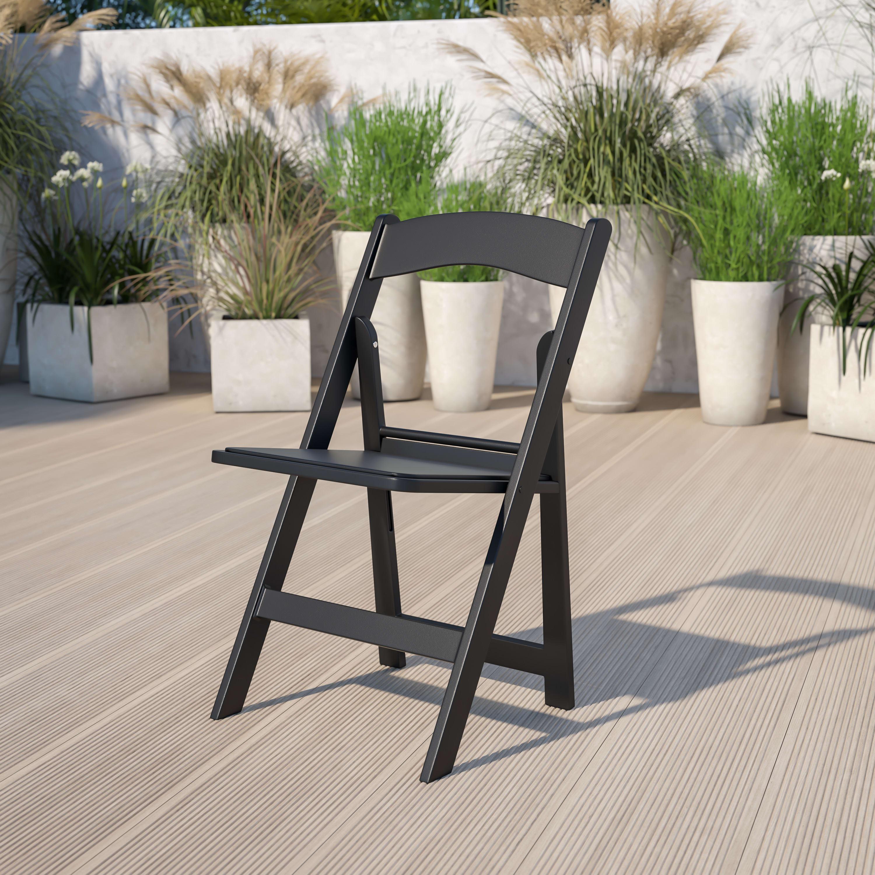 Plastic resin folding 2025 chairs
