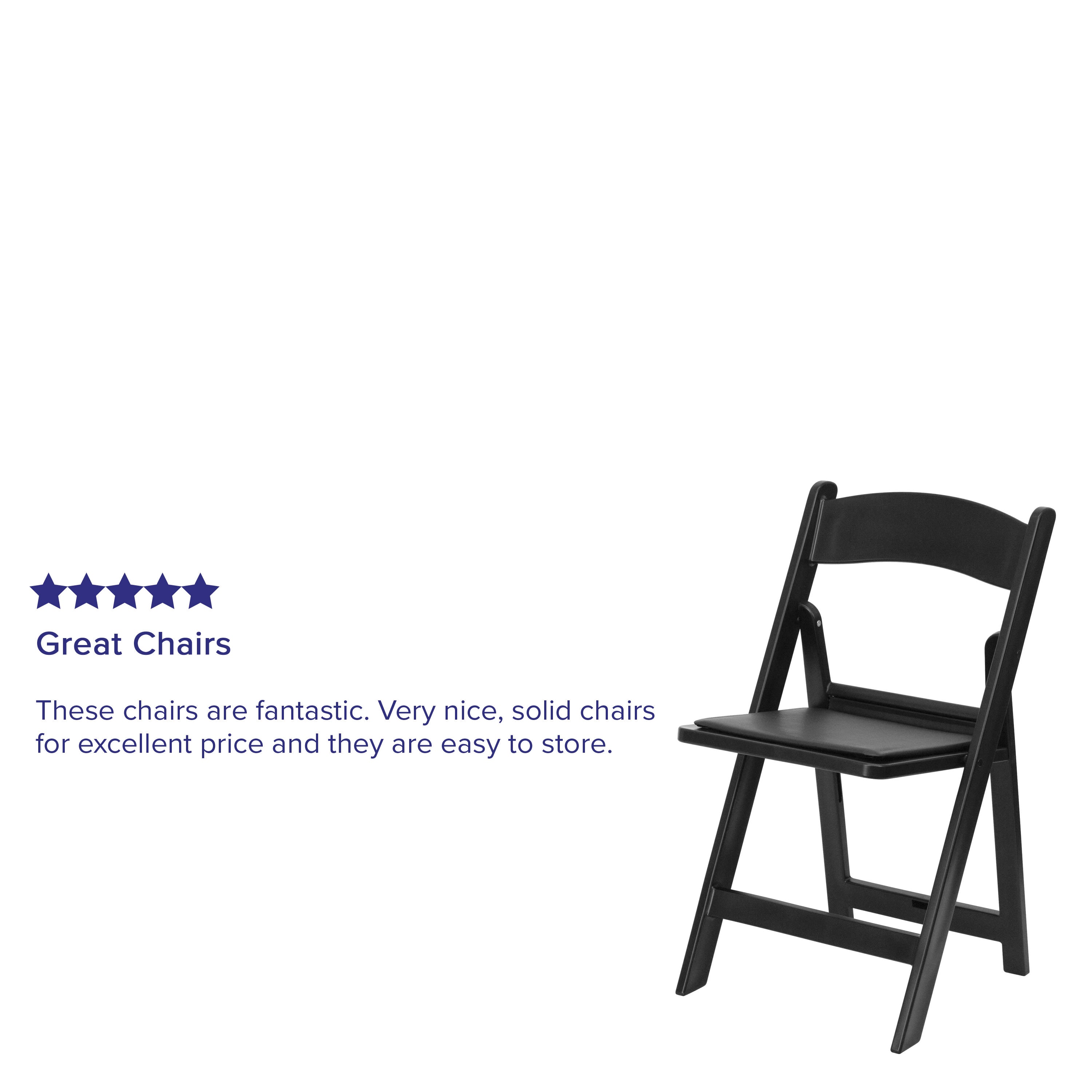 Folding chairs 4 less reviews sales