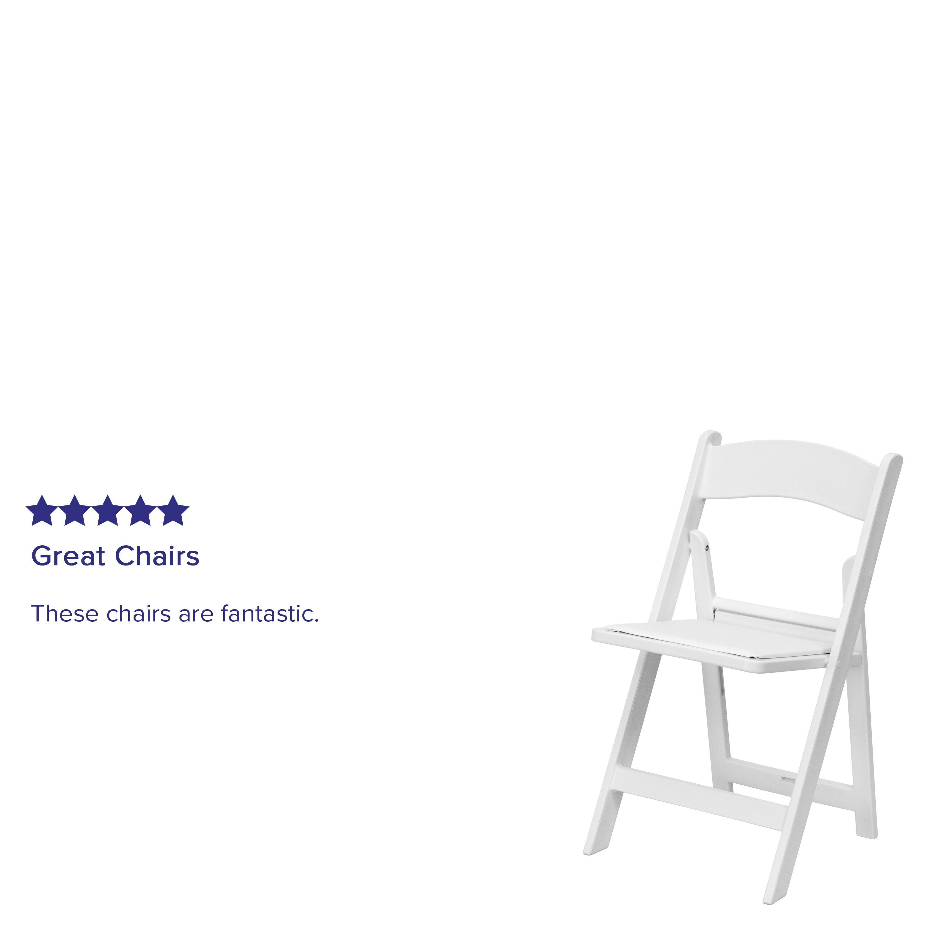 Folding chairs 4 discount less reviews
