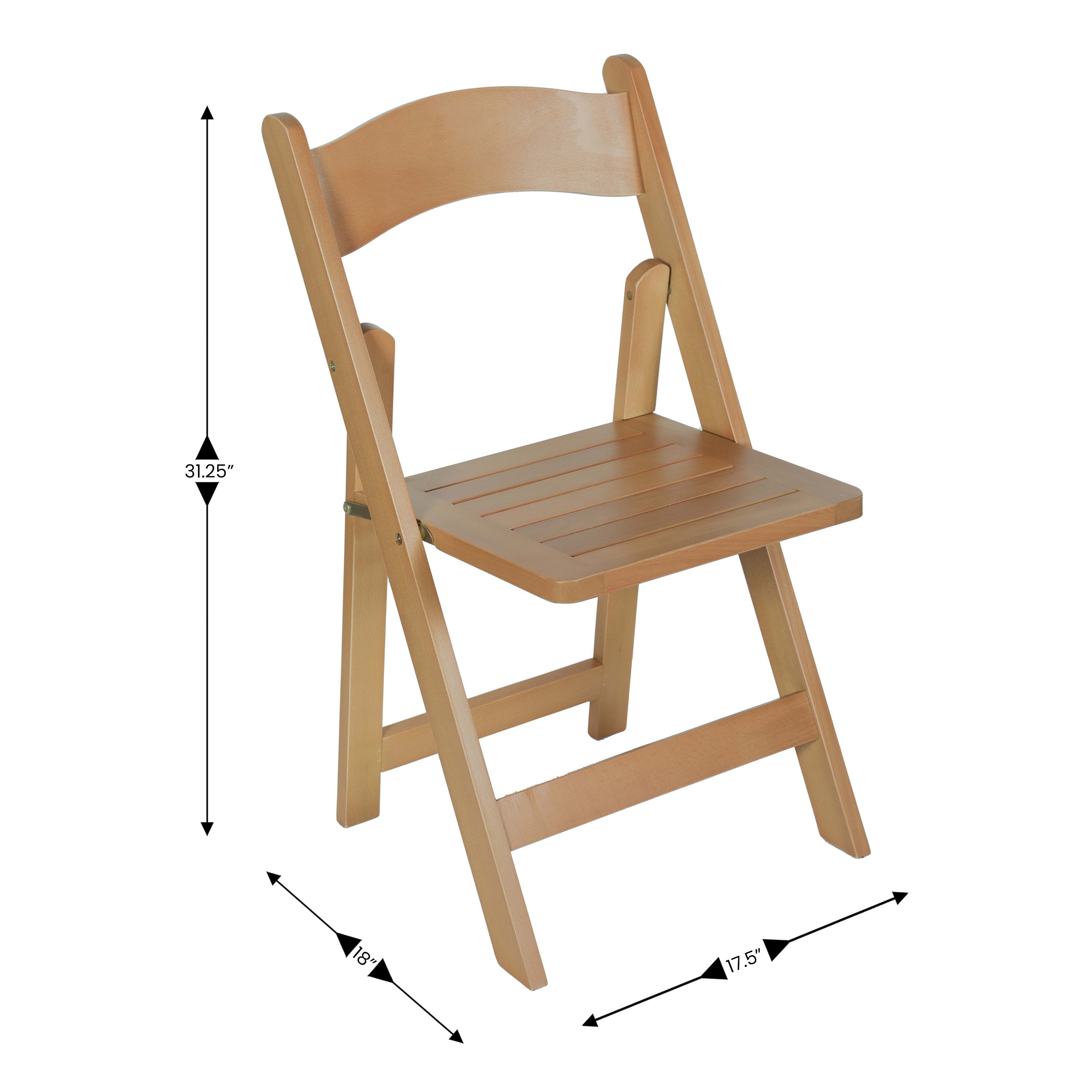 Solid Wood Dining Chair ZH-8005-3- – Folding Chairs 4 Less