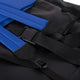 Blue |#| Foldable Reclining Stadium Chair with Backpack Straps-Heated Back and Seat-Blue