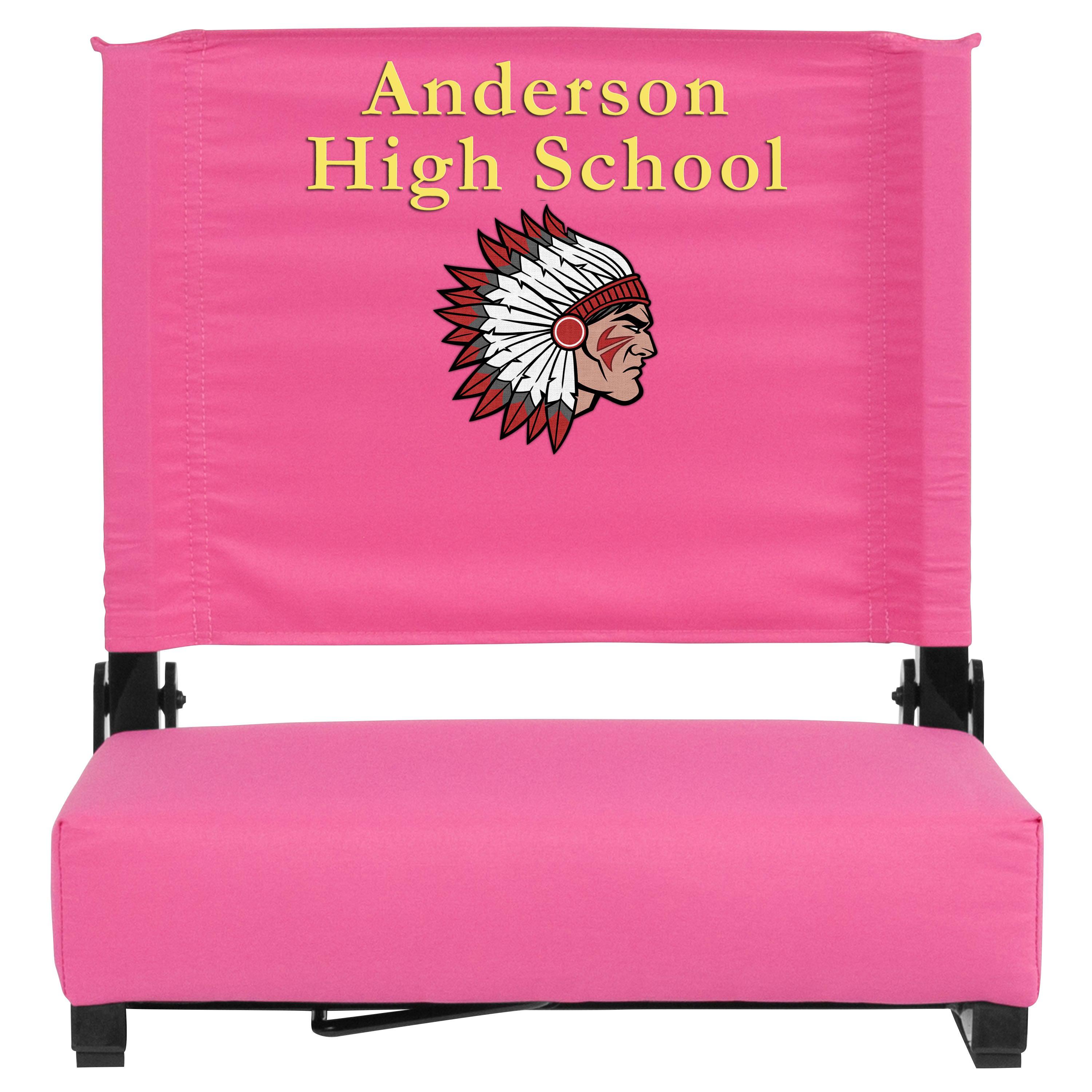 Personalized hot sale stadium chairs