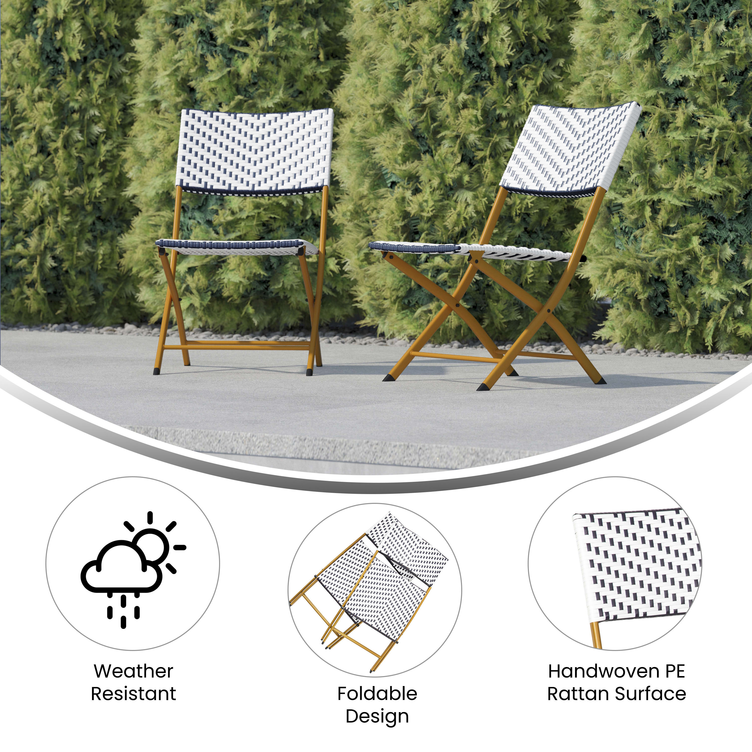 French bistro folding chair online