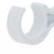 White |#| White Wide Plastic Ganging Clips - Set of 2 - Designed For .75" Diameter Frames