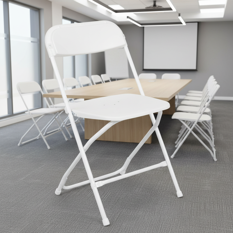 LE-L-3 White Chair Corporate Event